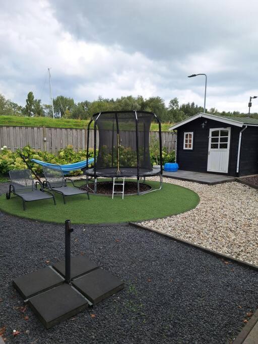 Family Wellness Lodge 4 Personen Zuid-Holland! Ooltgensplaat Exteriér fotografie